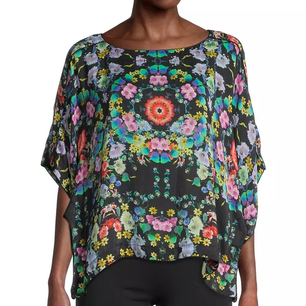 Johnny Was Ella Flower Verity Top